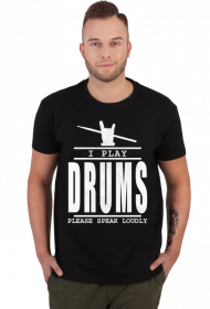 Perkusista. Prezent dla perkusisty. Koszulka dla perkusisty. Perkusja, talerze