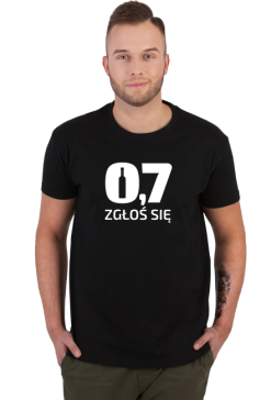 07 zgłoś się (koszulka męska) jg