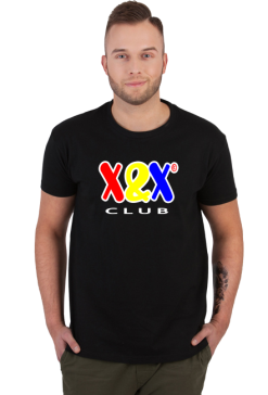 X&X CLUB LOGO FRONT BLACK