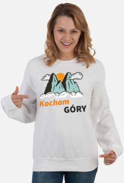 Bluza damska klasyczna- Kocham Góry