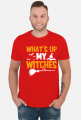 Koszulka Haloween WHAT'S UP MY WITHCES na prezent męska
