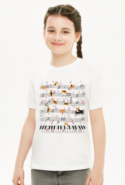 Pianista. Fortepian. Piano. Prezent dla Pianisty. Koszulka dla Pianisty. Muzyk grający na fortepianie