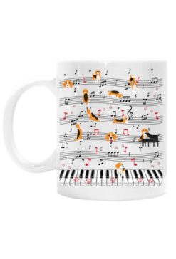 Pianista. Fortepian. Piano. Prezent dla Pianisty. Koszulka dla Pianisty. Muzyk grający na fortepianie