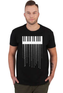 Pianista. Fortepian. Piano. Prezent dla Pianisty. Koszulka dla Pianisty. Muzyk grający na fortepianie