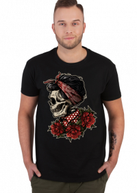 Rose Skeleton Halloween T-shirt