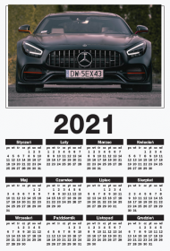 Kalendarz dla fana Mercedesa