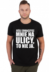 śmieszna koszulka dla introwertyka, koszulka z nadrukiem, koszulka męska, koszulka z napisami
