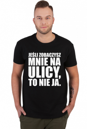 śmieszna koszulka dla introwertyka, koszulka z nadrukiem, koszulka męska, koszulka z napisami
