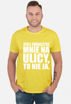 śmieszna koszulka dla introwertyka, koszulka z nadrukiem, koszulka męska, koszulka z napisami