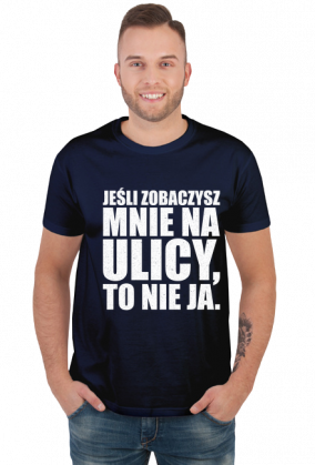 śmieszna koszulka dla introwertyka, koszulka z nadrukiem, koszulka męska, koszulka z napisami