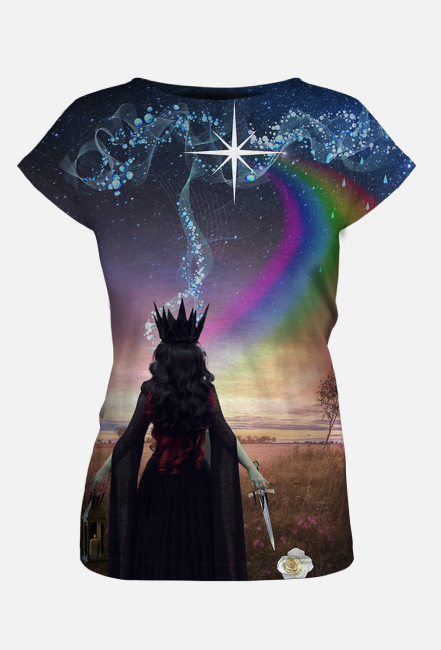 Koszulka damska (FP) - Czarna Madonna