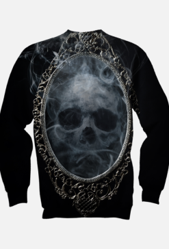 Bluza Full Print Czaszka Halloween