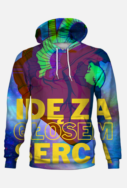 Bluza unisex - Idę za głosem serca