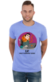 Jasnoniebieski t-shirt/koszulka "CAT Quality Assurance Feature"