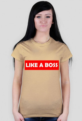 Koszulka damska Like a boss