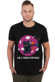 Czarny t-shirt/koszulka "I am a translation ninja"