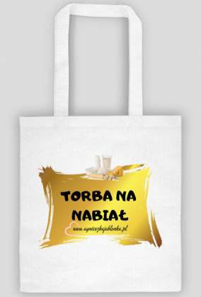 Torba na zakupy- na nabiał