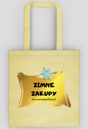 Torba na zakupy- Zimne zakupy