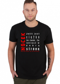 T-shirt NOCEK - Jeśli jest ciężko