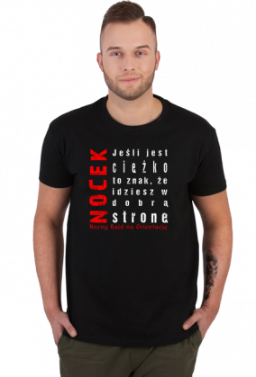 T-shirt NOCEK - Jeśli jest ciężko