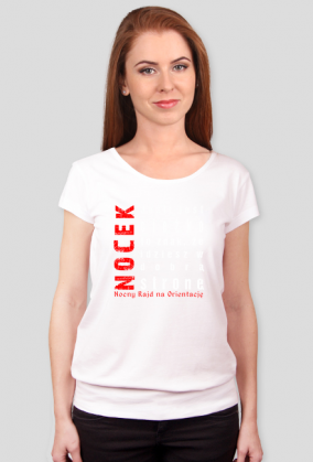 Koszulka damska Nocek - Jeśli jest ciężko
