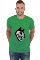 Skull Evil Cat koszulka męska