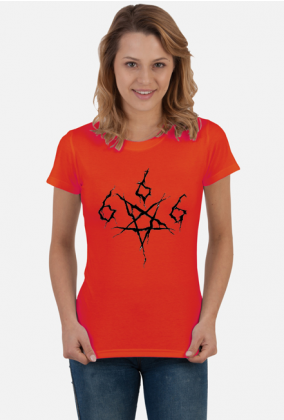 Koszulka damska 666 satan