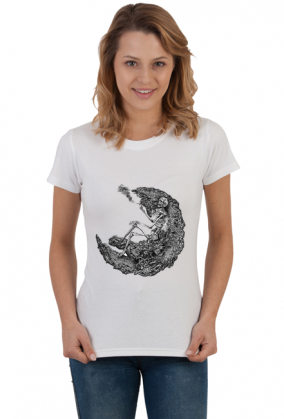 Smoke Skeleton koszulka damska