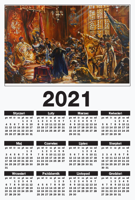 Hołd Ruski - kalendarz 2021