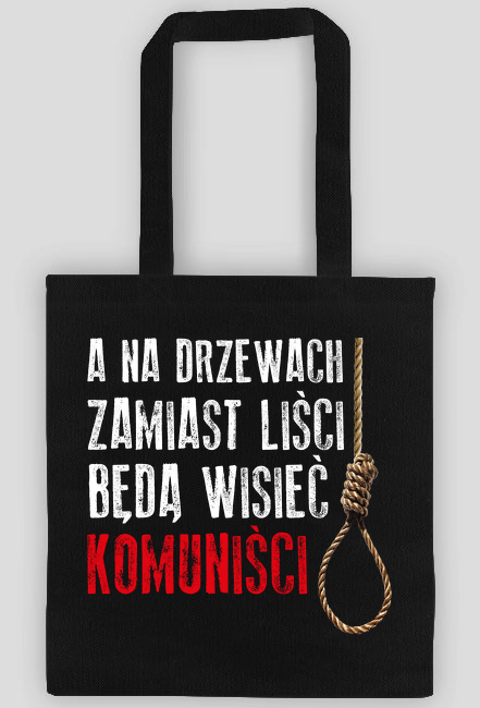 A na drzewach zamiast liści - torba