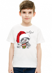 Koszulka świątecznego leniwca
