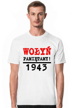 Wołyń Pamiętamy 1943. Koszulka męska