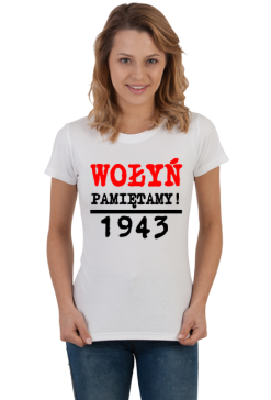 Wołyń Pamiętamy! 1943. Koszulka damska