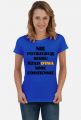 Koszulka damska Rząd Dyma Mnie Codziennie