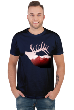 Górski Jeleń Czerwień