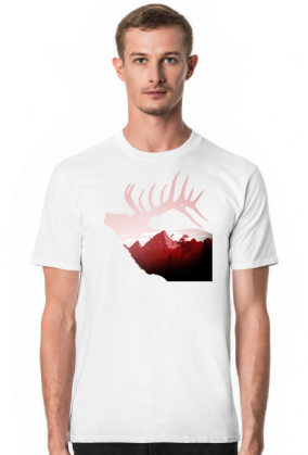 Górski Jeleń Czerwień