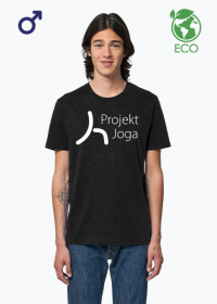 Eco t-shirt czarny z logo