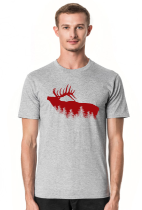 Leśny Jeleń Czerwona