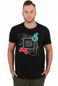 T-Shirt Cytat Ciemny