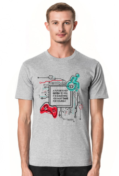 T-Shirt Cytat Jasny