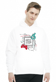 Bluza z Kapturem Cytat Jasna