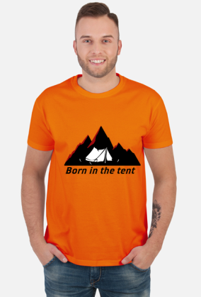 Born in the tent czerwona