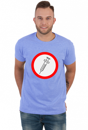 Koszulka męska ZAKAZ SZCZEPIEŃ