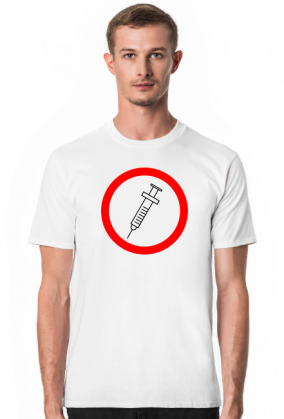Koszulka męska ZAKAZ SZCZEPIEŃ