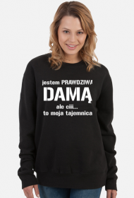 Bluza damska JESTEM DAMĄ, ALE...