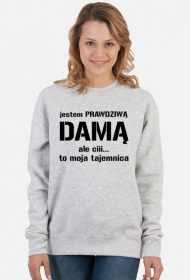 Bluza damska JESTEM DAMĄ, ALE...