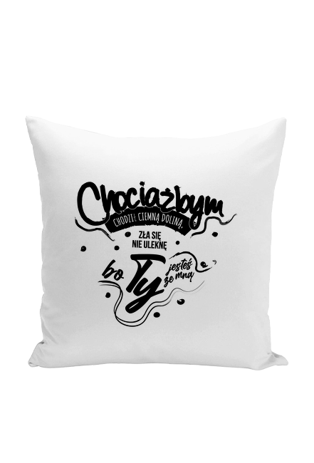 Chociażbym chodził ciemną doliną, zła się nie ulęknę, bo Ty jesteś ze mną