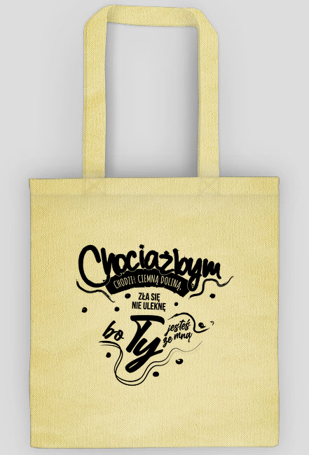 Chociażbym chodził ciemną doliną, zła się nie ulęknę, bo Ty jesteś ze mną