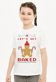 Koszulka dla dziewczynki świąteczna
