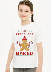 Koszulka dla dziewczynki świąteczna
